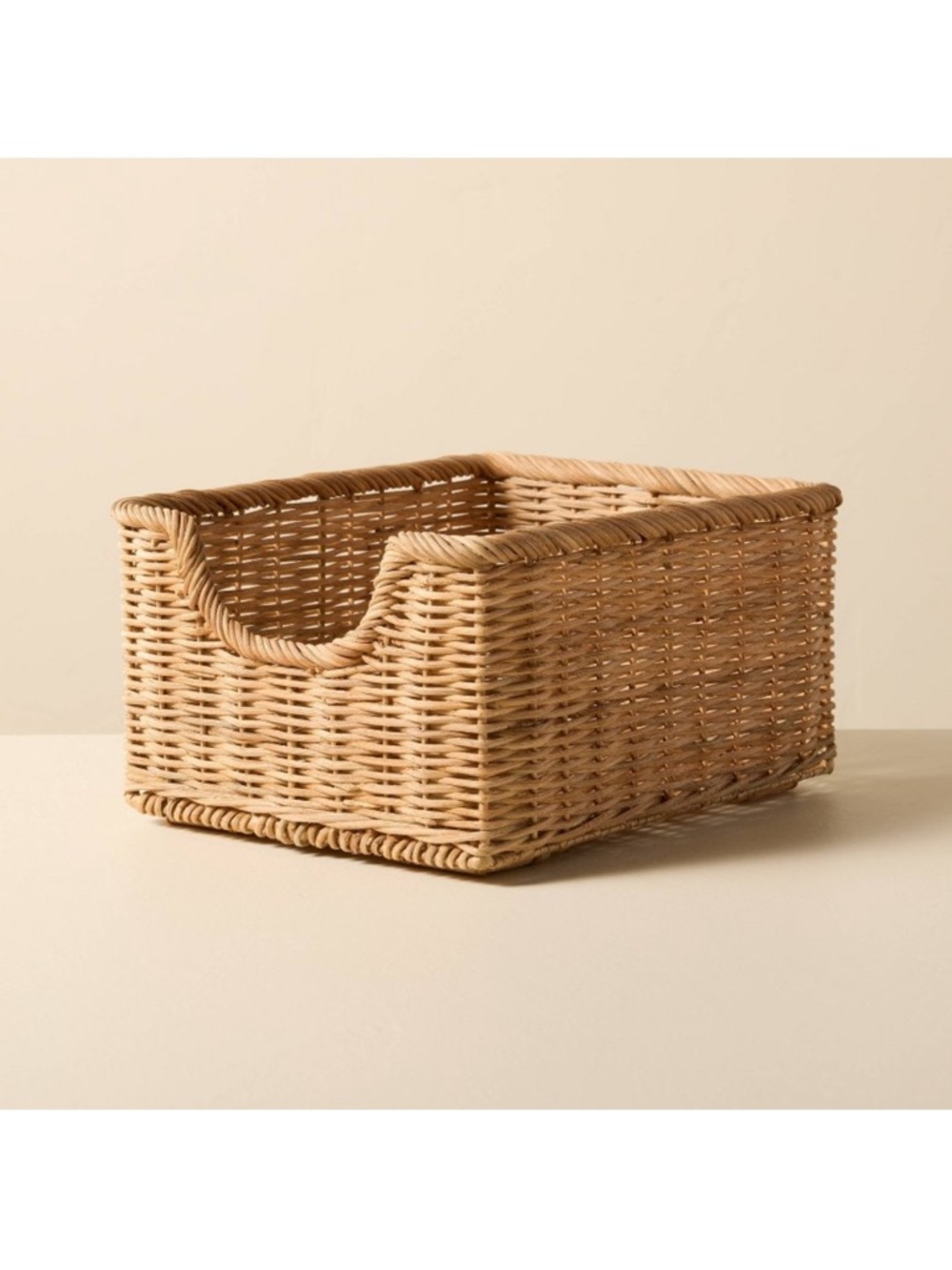 Woven  Rattan Pantry Storage Basket - Hearth & Hand with Magnolia